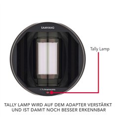Samyang V-AF 1,7x adatt. Anamorphic MF 2