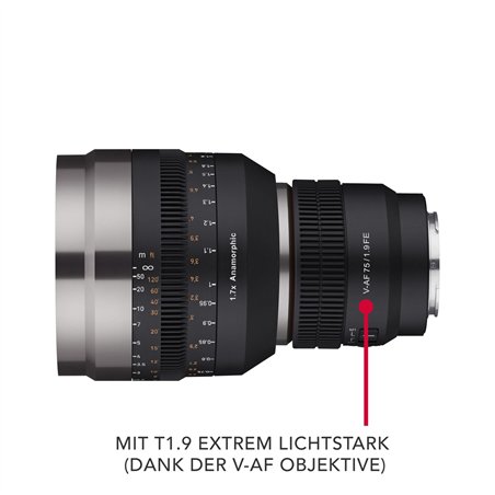 Samyang V-AF 1,7x adatt. Anamorphic MF