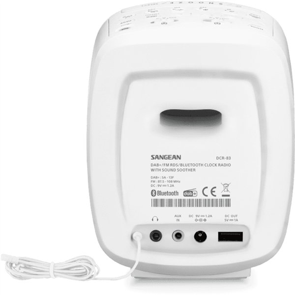 Sangean DCR-83 (Atomic 83) bianco