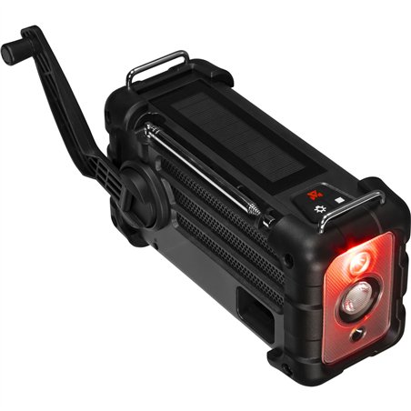 Sangean MMR-99 DAB nero radio emergenza/manovella/solare