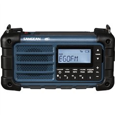 Sangean MMR-99 DAB blu radio emergenza/manovella/solare