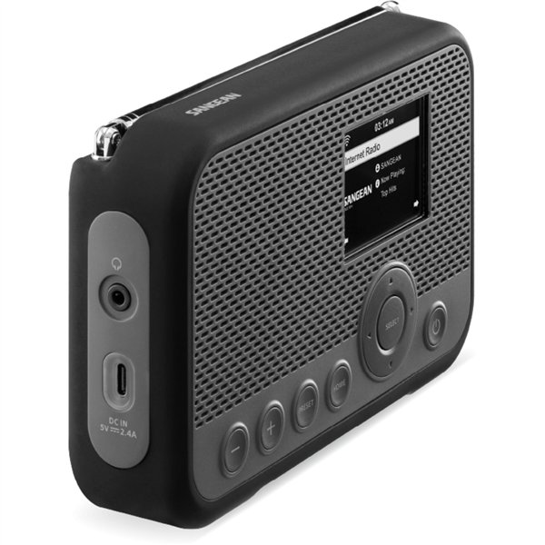 Sangean WFR-39 grigio/nero