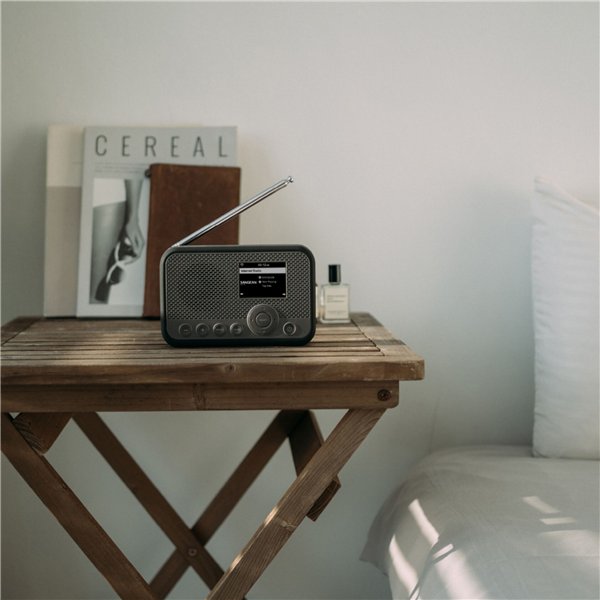 Sangean WFR-39 grigio/nero