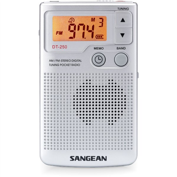 Sangean DT-250 (Pocket 250) argento