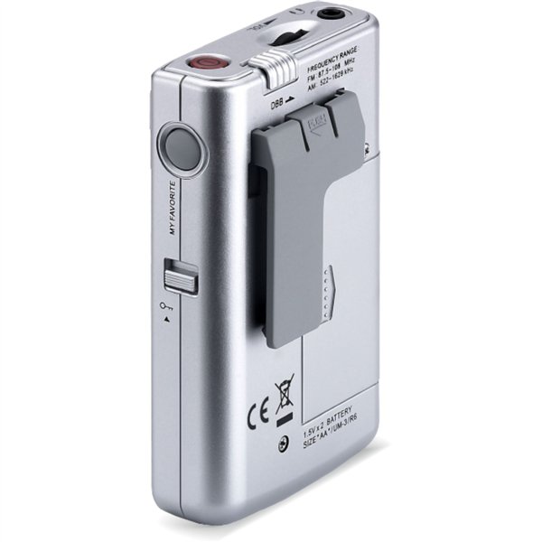 Sangean DT-250 (Pocket 250) argento