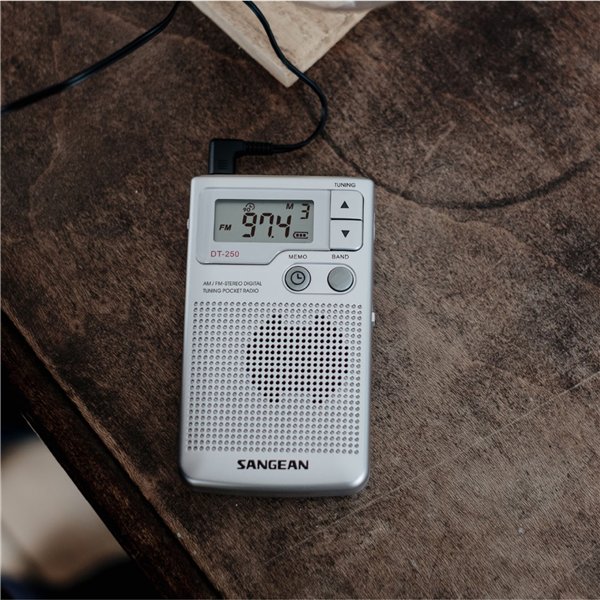 Sangean DT-250 (Pocket 250) argento