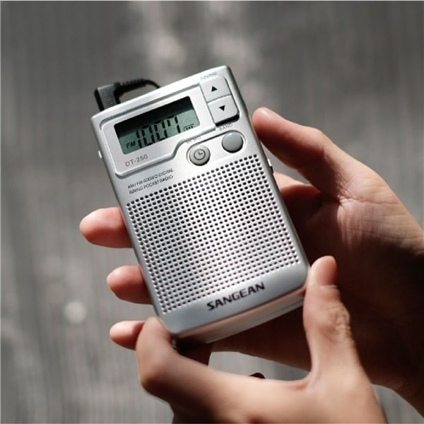 Sangean DT-250 (Pocket 250) argento