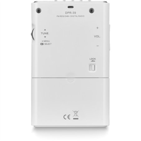 Sangean DPR-39 (Pocket 390) bianco
