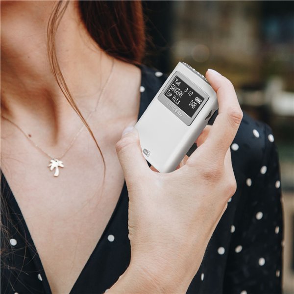 Sangean DPR-39 (Pocket 390) bianco