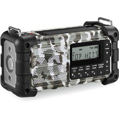 Sangean MMR-99 DAB+ Artic Camo Emergency/Hand Crank/Solar Radio