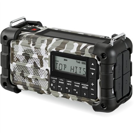 Sangean MMR-99 DAB+ Artic Camo Emergency/Hand Crank/Solar Radio