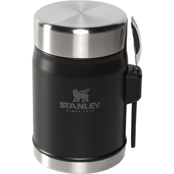 Stanley Food Jar 0,40 L Matte Black Pebble