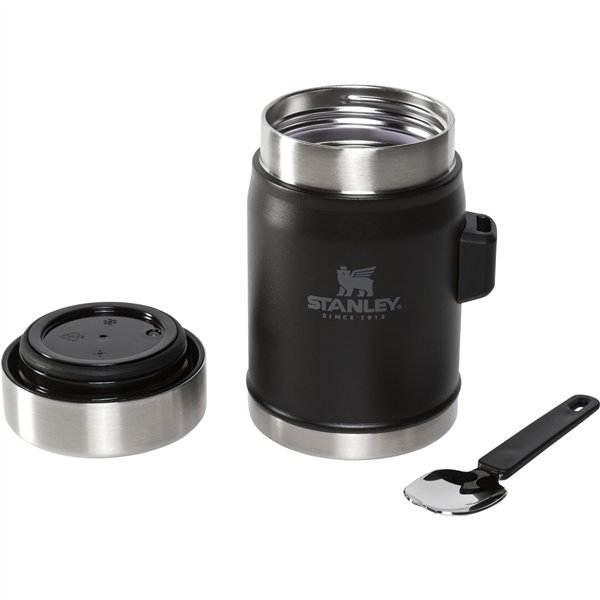 Stanley Food Jar 0,40 L Matte Black Pebble