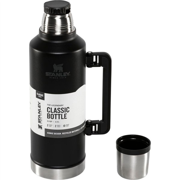 Stanley Classic bottiglia XXL 2,3 L nero opaco Pebble