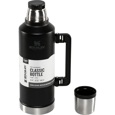Stanley Classic bottiglia XXL 2,3 L nero opaco Pebble