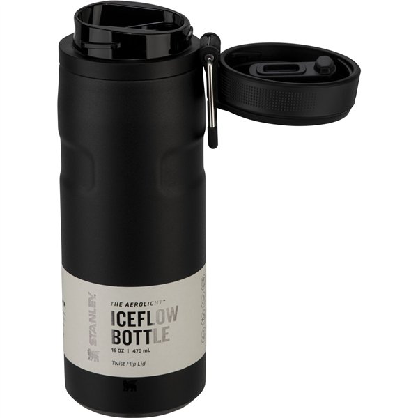 Stanley Iceflow bottiglia Twist Flip 0,47 L nero 2.0