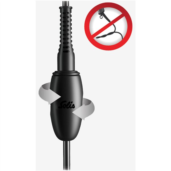 Solis Swiss Perfection 360 ionic Pro nero                Tipo 440