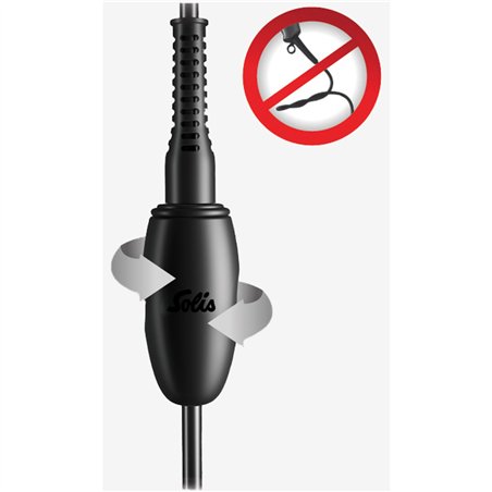 Solis Swiss Perfection 360 ionic Pro nero                Tipo 440