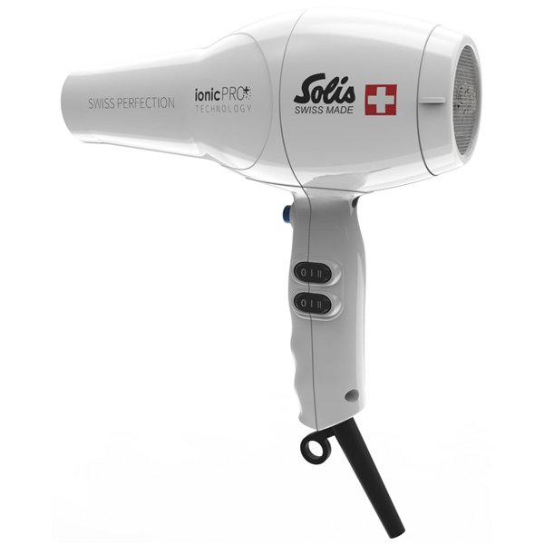 Solis Swiss Perfection 360 ionic Pro bianco