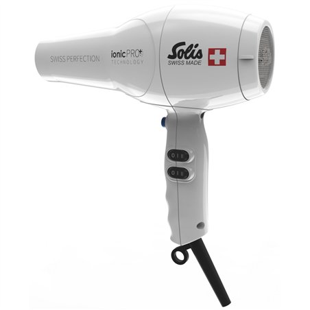 Solis Swiss Perfection 360 ionic Pro bianco
