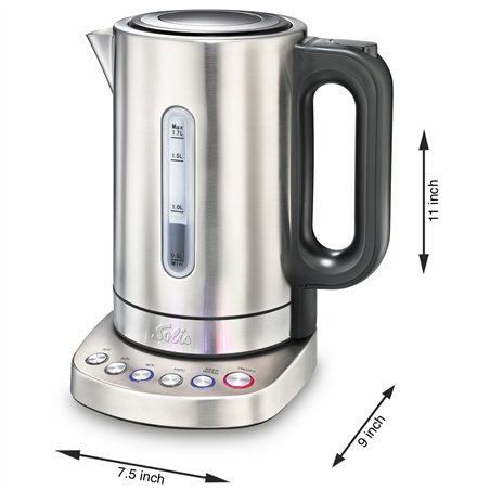 Solis Vario Temp Kettle 5516 bollitore con scelta temperat.