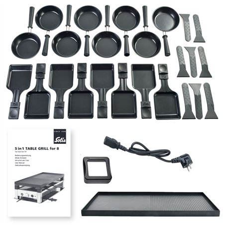 Solis 5in1 grill da tavolo  791 per 8 persone