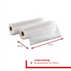 Solis Vac Rolls 20x600cm 2 rotoli   pellicola per sottov. 2