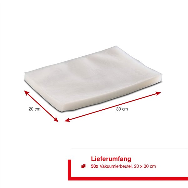 Solis Vac Bags 20x30cm 50 sacch. sacchetti per sottov.