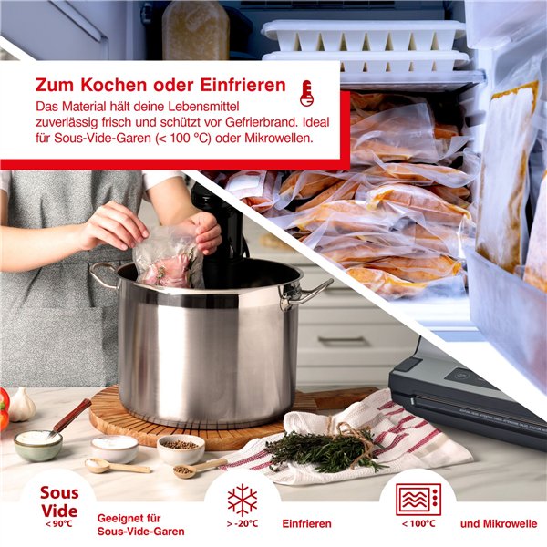 Solis Vac Bags 20x30cm 50 sacch. sacchetti per sottov.