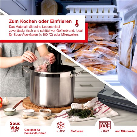 Solis Vac Bags 20x30cm 50 sacch. sacchetti per sottov.