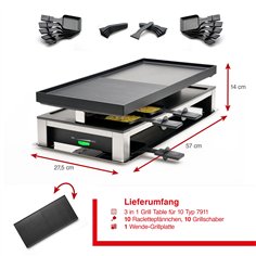 Solis 3in1 barbecue da tav. 7911 per 10 persone 2