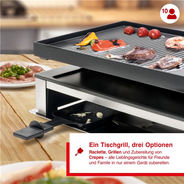 Solis 3in1 barbecue da tav. 7911 per 10 persone