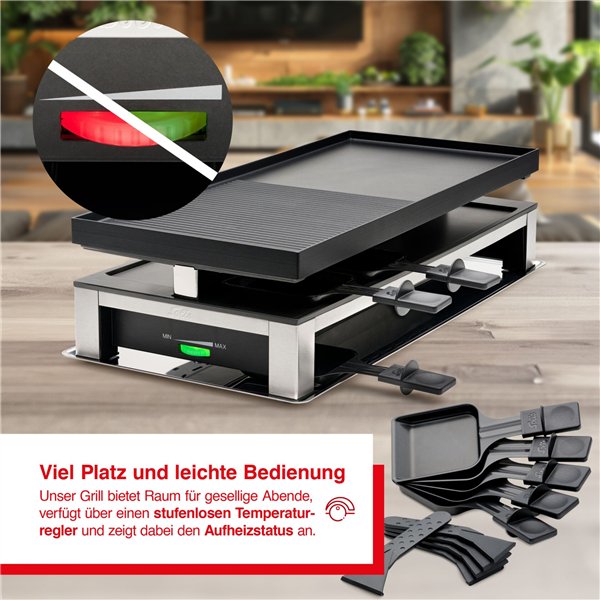 Solis 3in1 barbecue da tav. 7911 per 10 persone