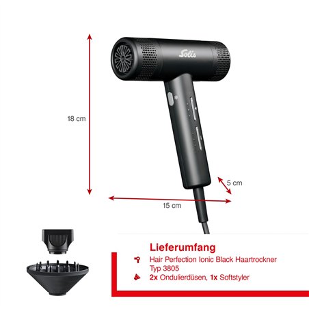 Solis Hair Perfection ionic nero