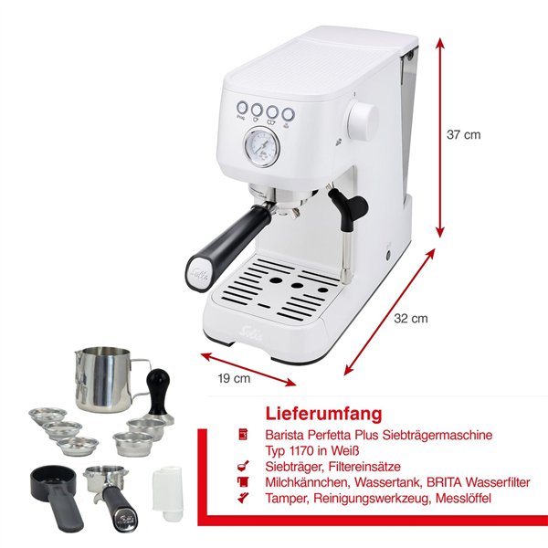 Solis Barista Perfetta Plus 1170 v2                          weiß