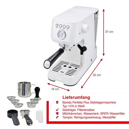 Solis Barista Perfetta Plus 1170 v2                          weiß