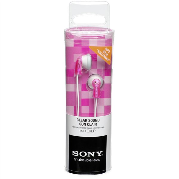 Sony MDR-E 9 LPP pink trasparente