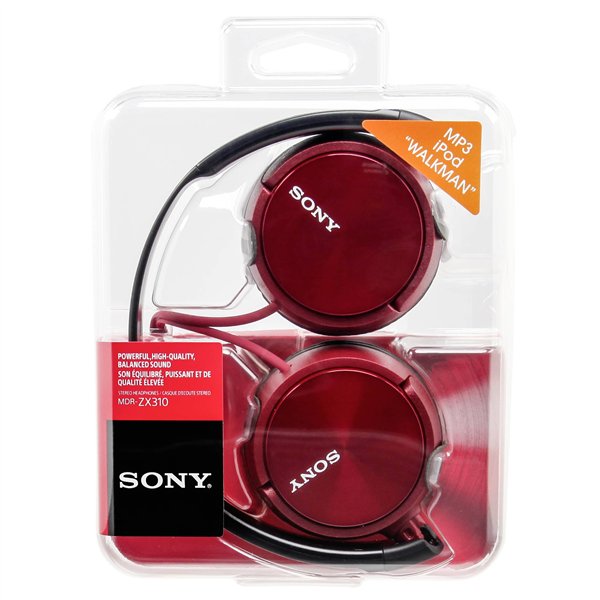 Sony MDR-ZX310R rosso