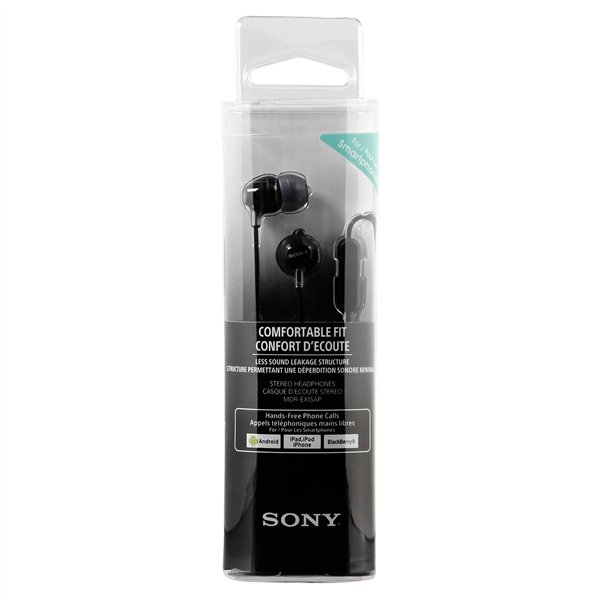 Sony MDR-EX15APB nero
