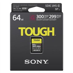 Sony SDXC G Tough series    64GB Class 10 UHS-II U3 2