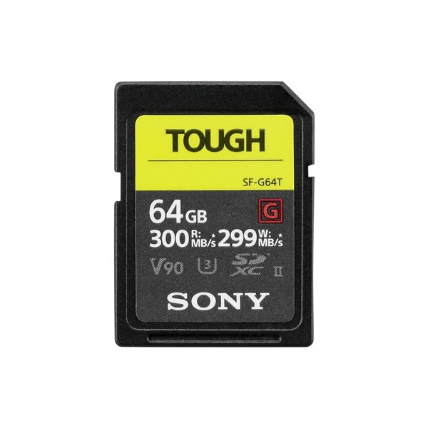 Sony SDXC G Tough series    64GB Class 10 UHS-II U3
