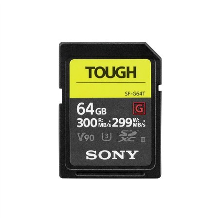Sony SDXC G Tough series    64GB Class 10 UHS-II U3