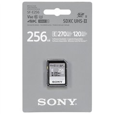 Sony SDXC E series         256GB UHS-II Class 10 U3 V60