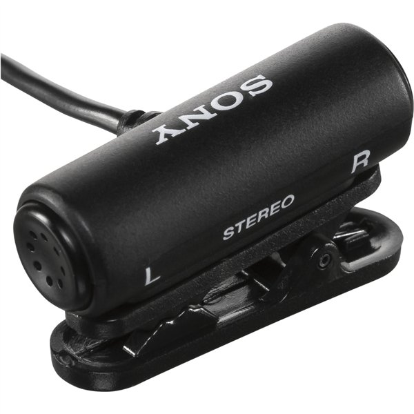 Sony ECM-LV1 microfono lavalier stereo