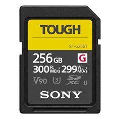 Sony SDXC G Tough series   256GB UHS-II Class 10 U3 V90
