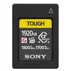 Sony CFexpress Type A     1920GB TOUGH R/W 1800/1700MBs CEAG1920T