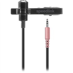 Speedlink SPES Clip-On Microphone, black