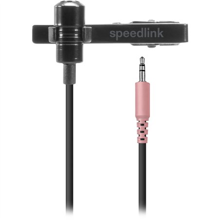 Speedlink SPES Clip-On Microphone, black