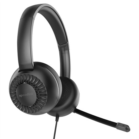 Speedlink METIS Stereo Headset 3,5mm Jack with Y-Adapter, black