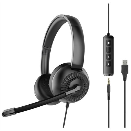 Speedlink METIS USB Stereo Headset 3.5mm with USB Soundcard